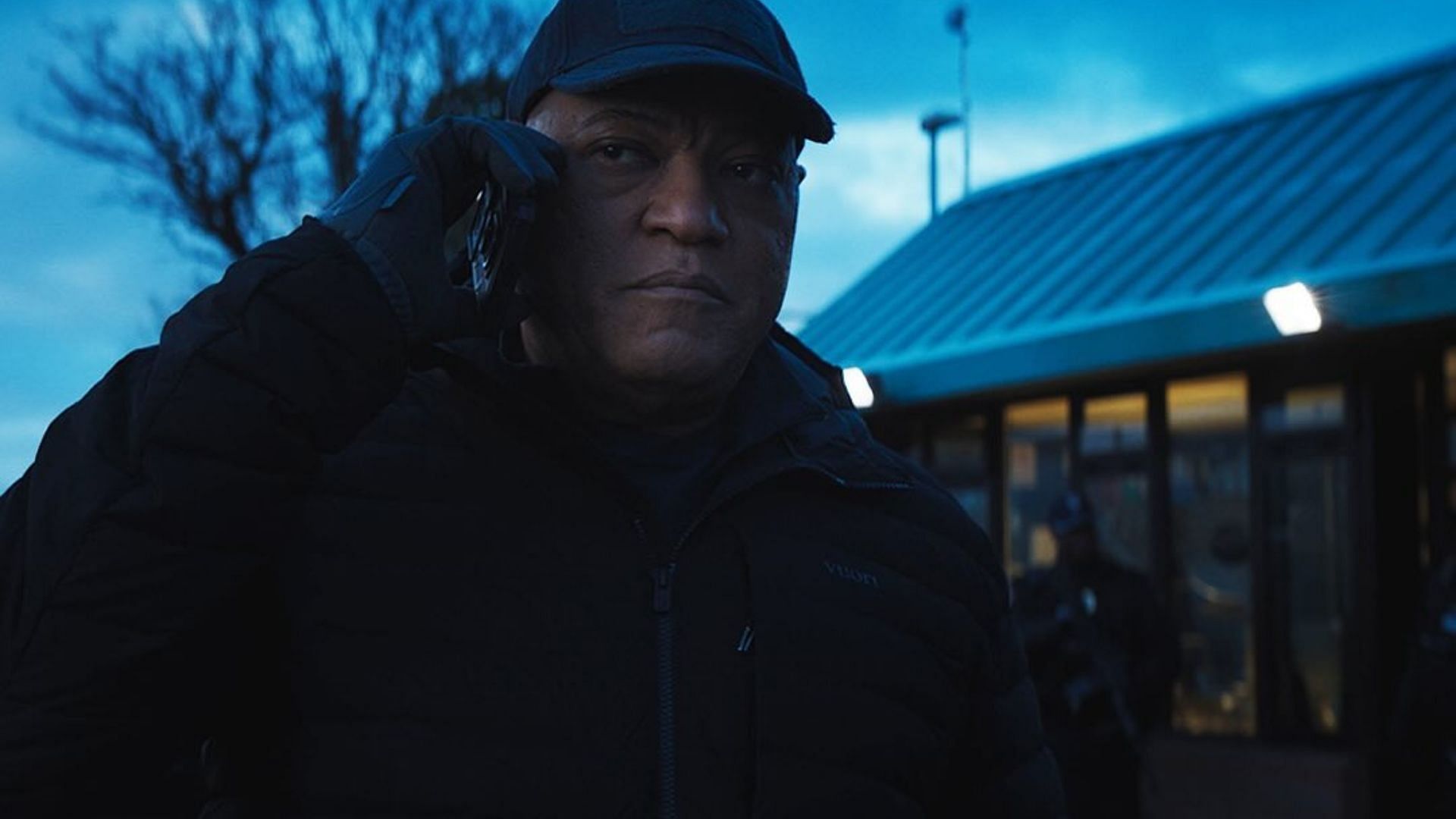 Laurence Fishburne is seen as Robert 'Hendo' Henderson in The Amateur (Image via Instagram/ @20thcenturystudios)
